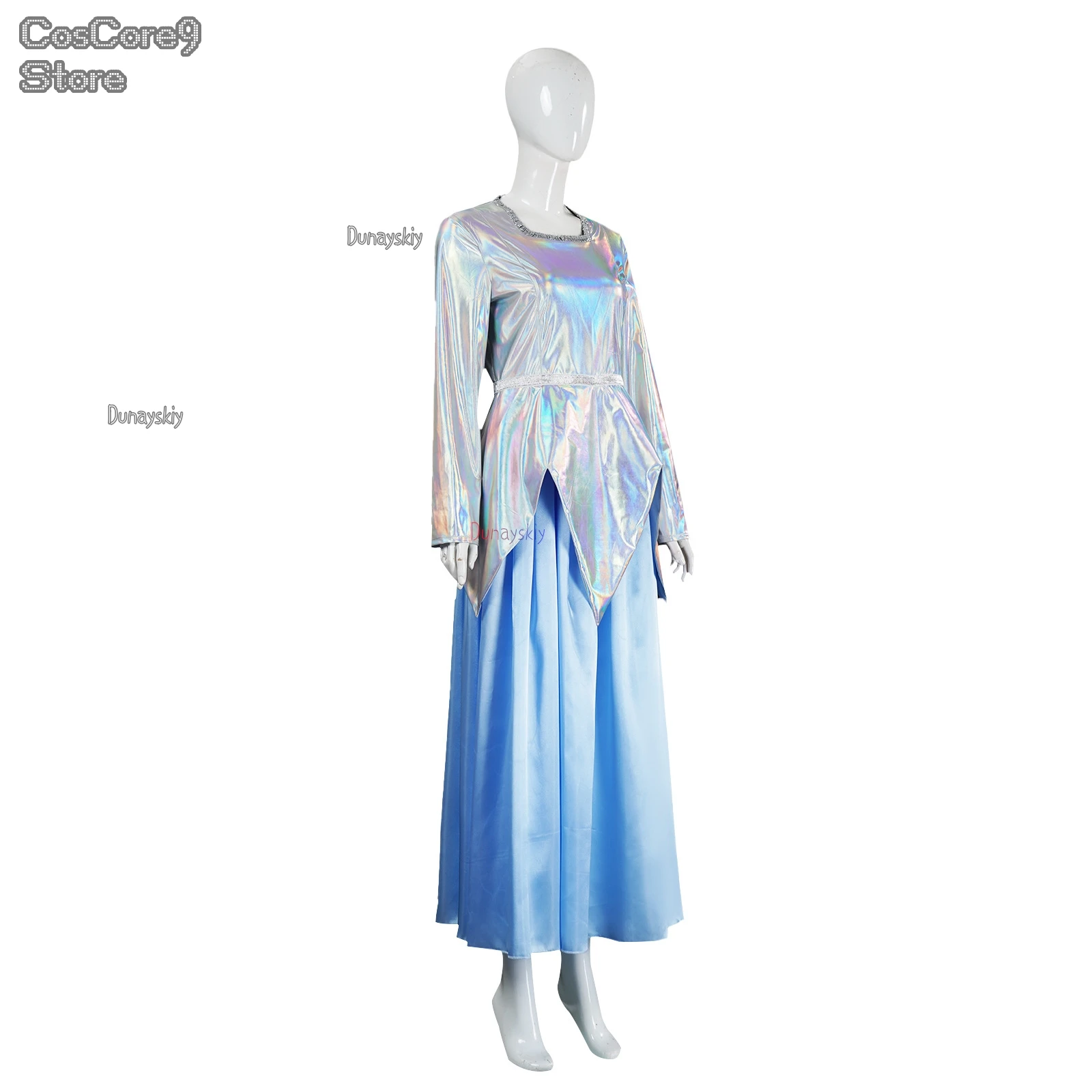 

Аниме Enchanted Guardian Косплей Фея 코스프레 Женщина Синяя Юбка Костюм Крестная Мать Хэллоуин Рождественские Наряды Вечернее Платье