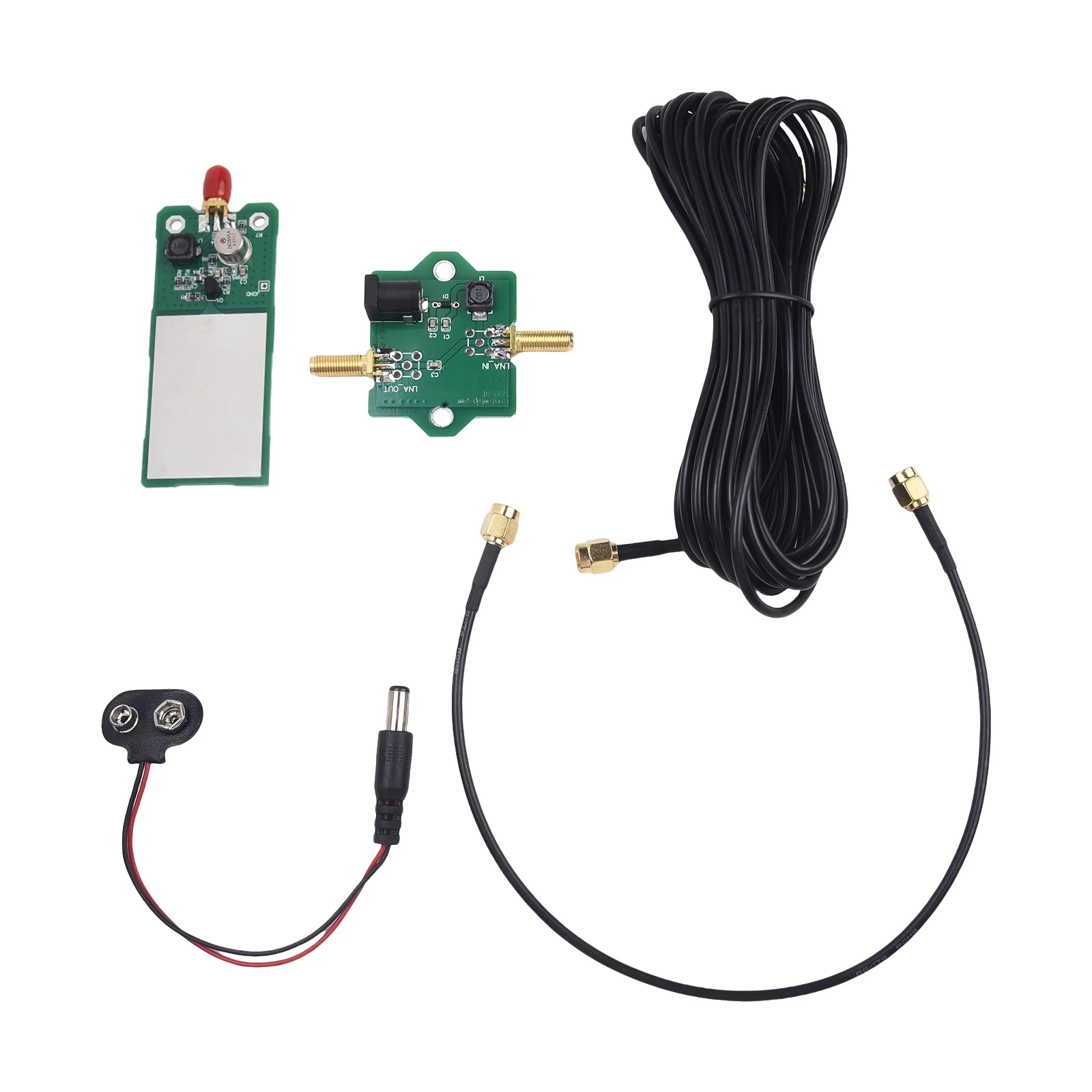 Parctical Mini Whip HF/VHF Antenna Active Antenna Modules MiniWhip Shortwave Portable Tube (Transistor) Radio 9 V-15 V