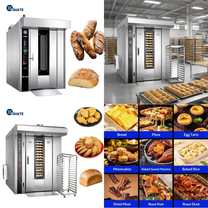 2026 CE Commercial Bakery Equipment Electric Bread Oven Rotary Oven Baking Oven for Bread and Cake