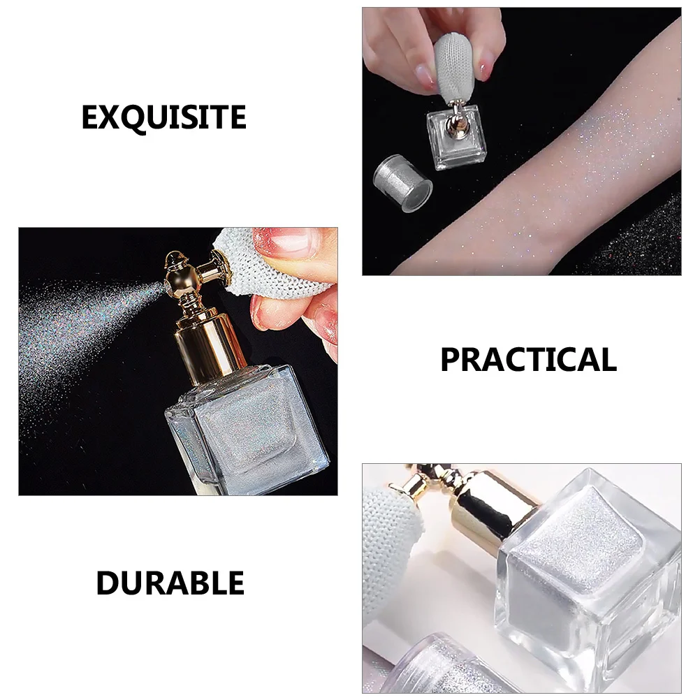 Makeup Glitter Spray 120Ml Body Shimmer for Face Hair Clothes Nail Art Festival Club Stage Performance Wedding Prom Carnival
