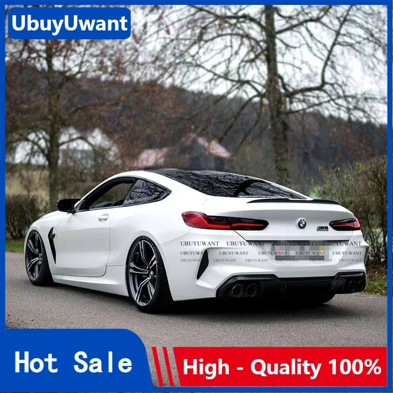 For BMW 8 Series G15 2020 2021 2022 2023 2024 2025 M8 840i Carbon ABS Spoiler Tail Trunk Boot Wing Decoration Car Styling