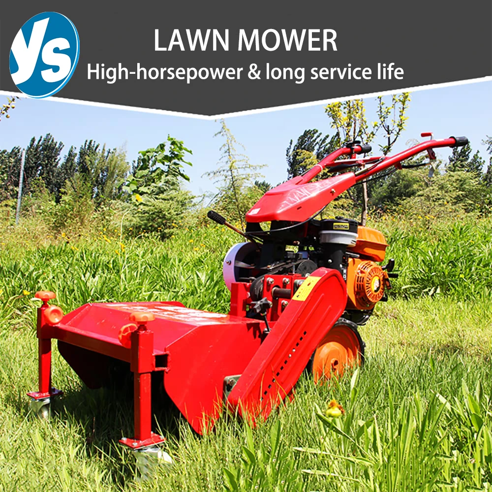 

Commercial Grade Lawn Mower - High-Power Diesel Engine for Orchard & Open Land Self-Propelled Grass & Stubble Cutting
