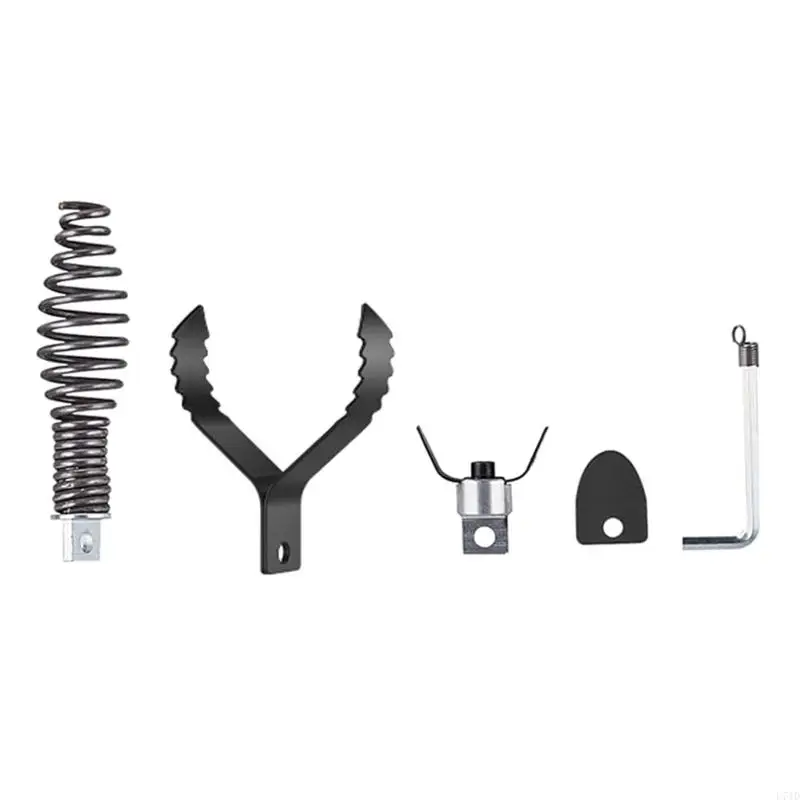

L74D Pipe Cleaning Drain Snakes Drill Attachment Set for PioneerWorks Machines