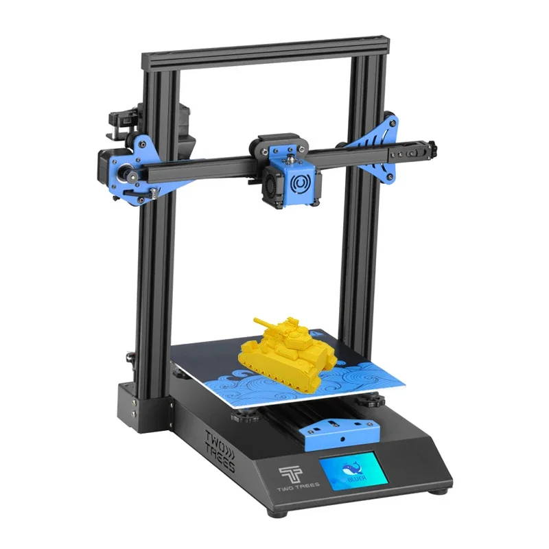 TWOTREES Blu-3 V2 3d printing machine industrial large size 235*235*280mm impresora 3d imprimante 60% pre installed 3 D drucker