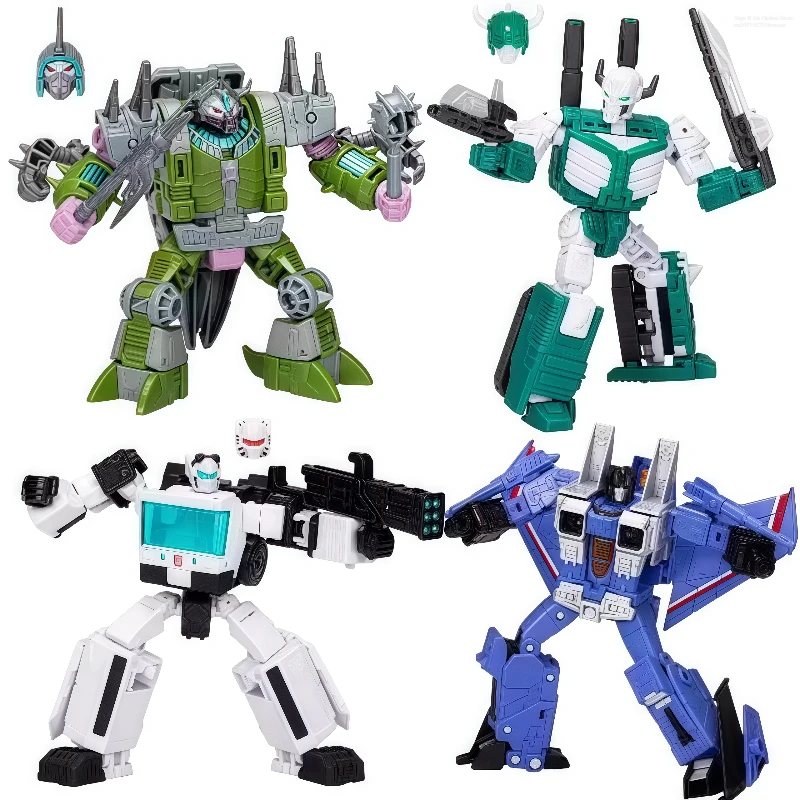 ในสต็อก TAKARA TOMY Transformers ของเล่น Legacy Evolution Buzzworthy Bumblebee Decepticon Seeker Action Figure หุ่นยนต์คอลเลกชัน