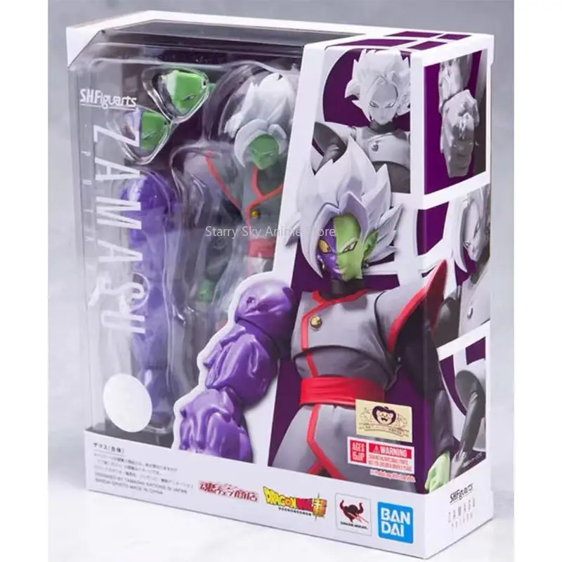 Original Bandai S.H.Figuarts Zamasu Dragon Ball In Stock Anime Action Collection Figures Model Toys