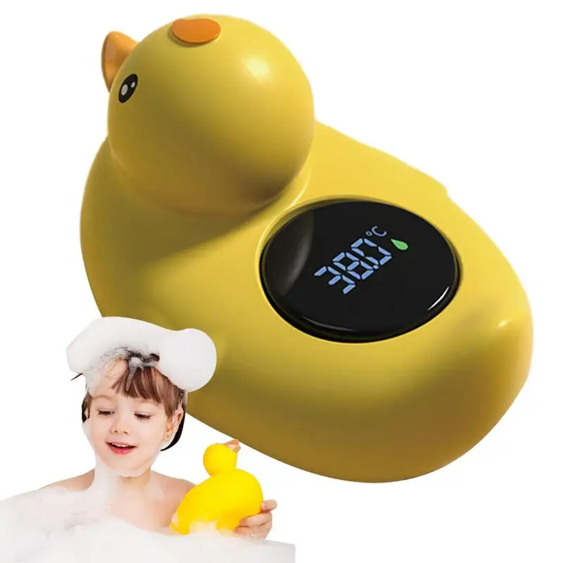 

Duck Bath Temperature Meter Baby Safety Duck Digital Baby Temperature Meter Baby Bath Floating Toy Instant Read Digital