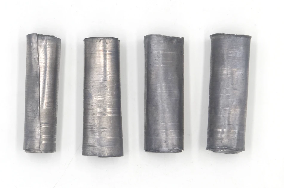 MNFT 4 Stücke 0,6*40*245mm 65-70g Weiche Blattstreifen Blei Rolle für Angeln Platinen Liefert Clip Tackle Angelzubehör – Detail 4