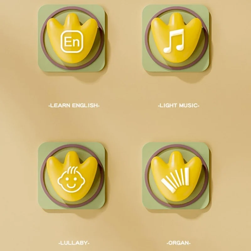 الكرتون البومة الأكورديون لعبة طفل مرحلة ما قبل المدرسة الموسيقى التنوير الأكورديون الطفل آلة موسيقية مبكرة ألعاب تعليمية للأطفال #5