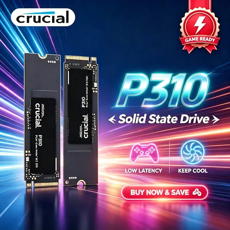 nouveau-ssd-crucial-p310-1-to-2-to-2280-pcie-gen4-3d-nand-nvme-m2-–-jusqu'a-7-100-mo-s-disque-ssd-interne-pc-paquet-oem