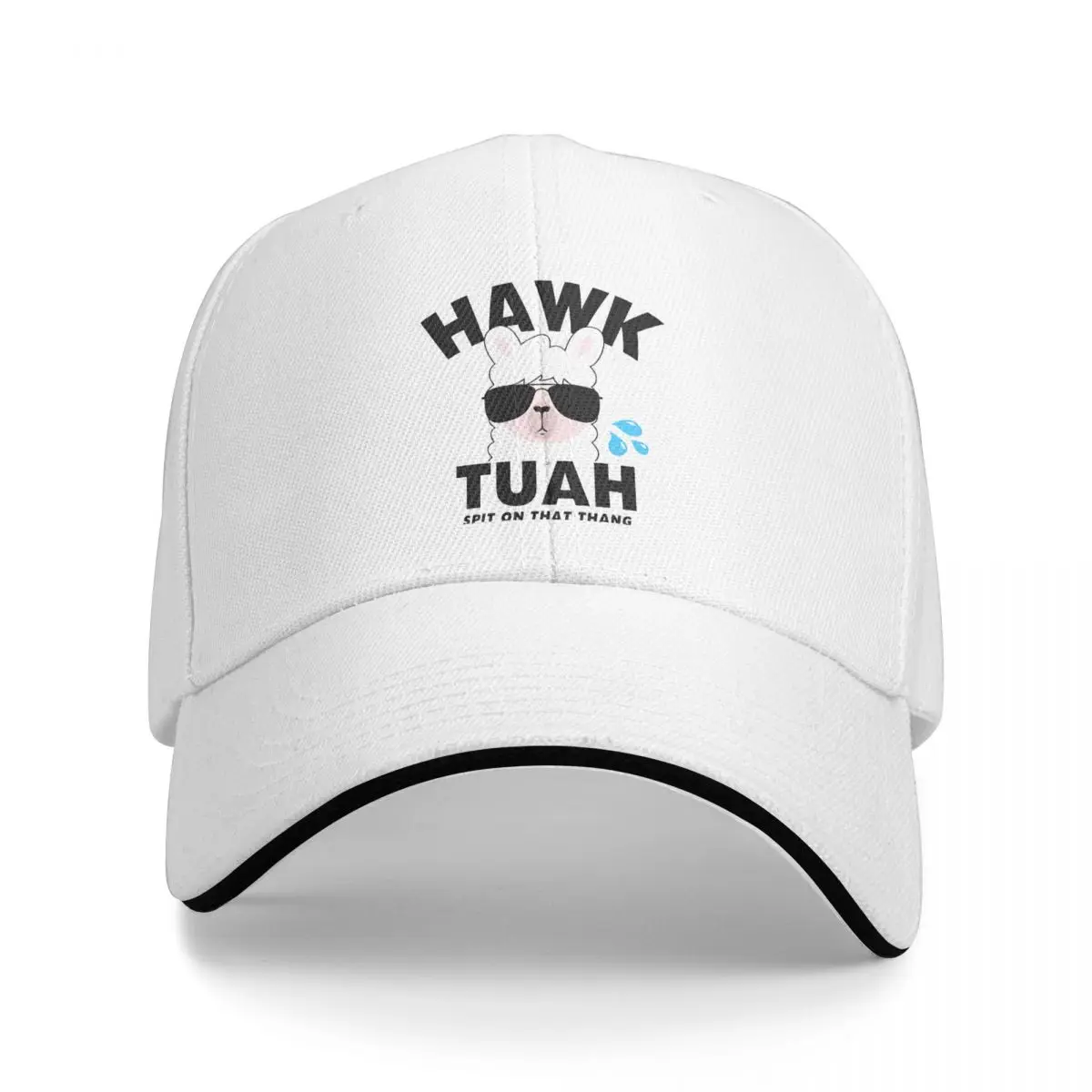 

Hawk Tuah Spit On That Thang Lama Outfits Unisex Casquette Funny Hats Cap Unique Design Daily Running Golf Snapback Hat