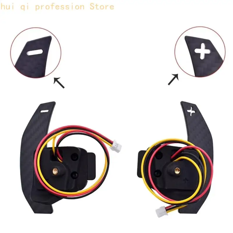 Anti-Rutsch-Paddle-Shifter-Erweiterungen aus Metall mit schneller Reaktion für Golf 6 MK5 MK6 H8WE – Detail 8