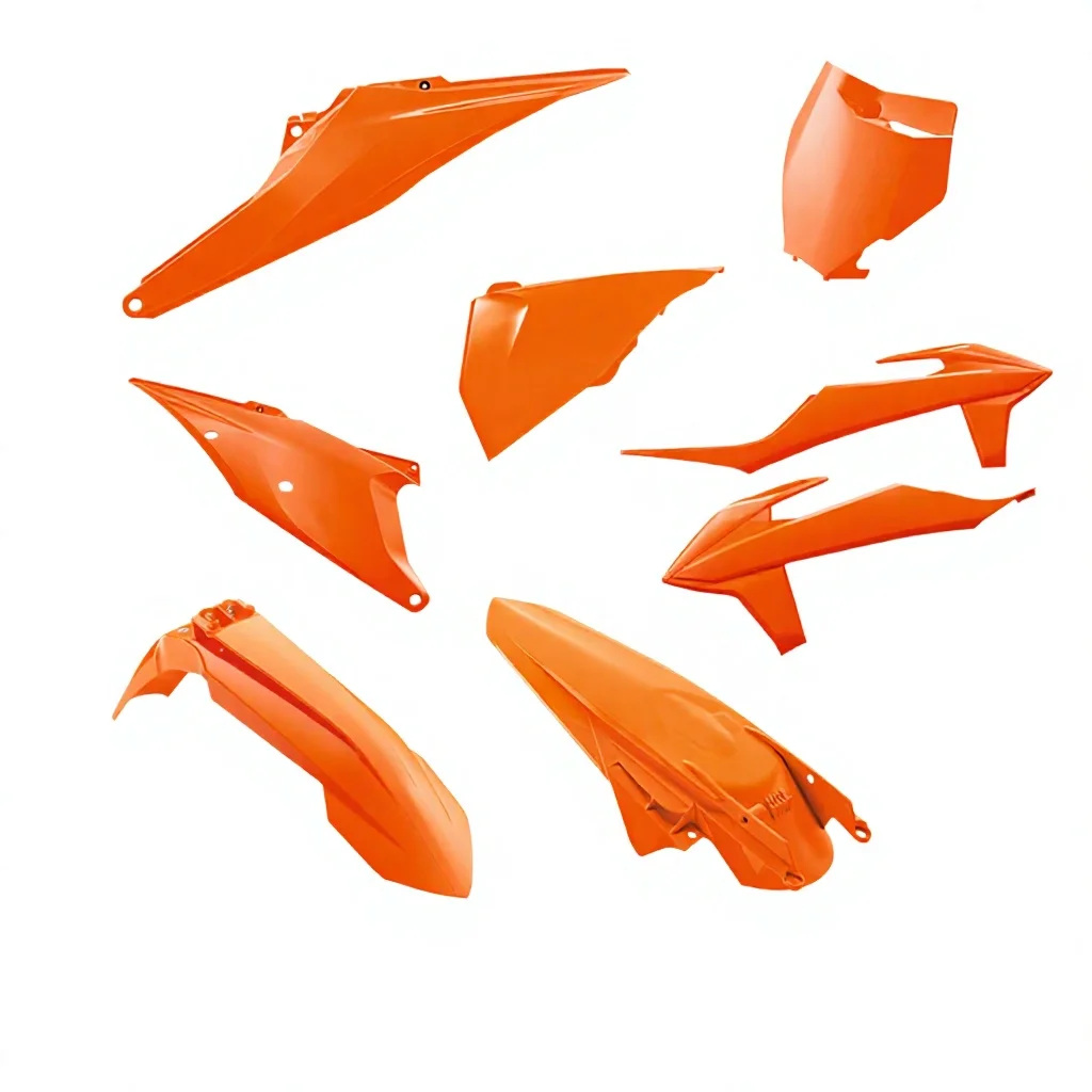 PRO CAKEN 8PCS Plastic Full Body Kit for for KTM EXC SXF 20-23 Off-road Motorcycle Guard Protective Shell Plastic Exterior Parts