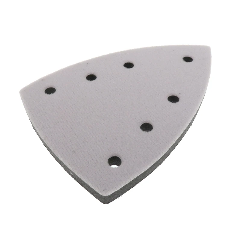 105×150MM 7 Holes Hook and Loop Foam Interface Pads 1Pcs Mouse Detail Sander Backing Pad for Flexibility Balancing Sanding ﻿