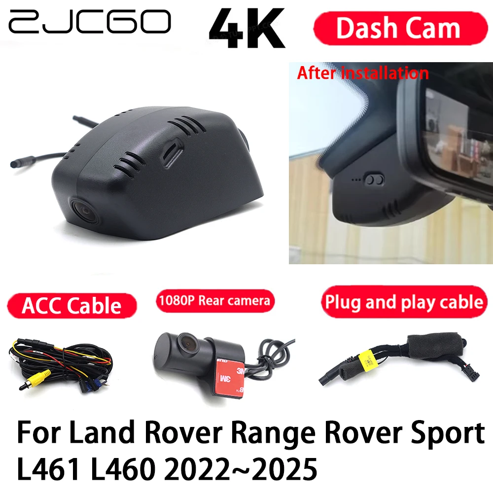 

Car 4K Plug and Play Dash Cam Video Recorder Night Vision for Land Rover Range Rover Sport L461 L460 2022-2025