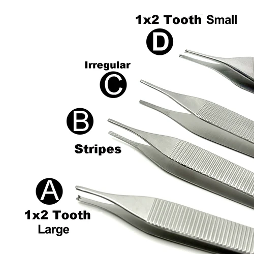 Imagen 2 del producto Pinzas de extracción de pinzas de tejido Dental, pinzas de organización del hogar, pinzas de vendaje, 1x2