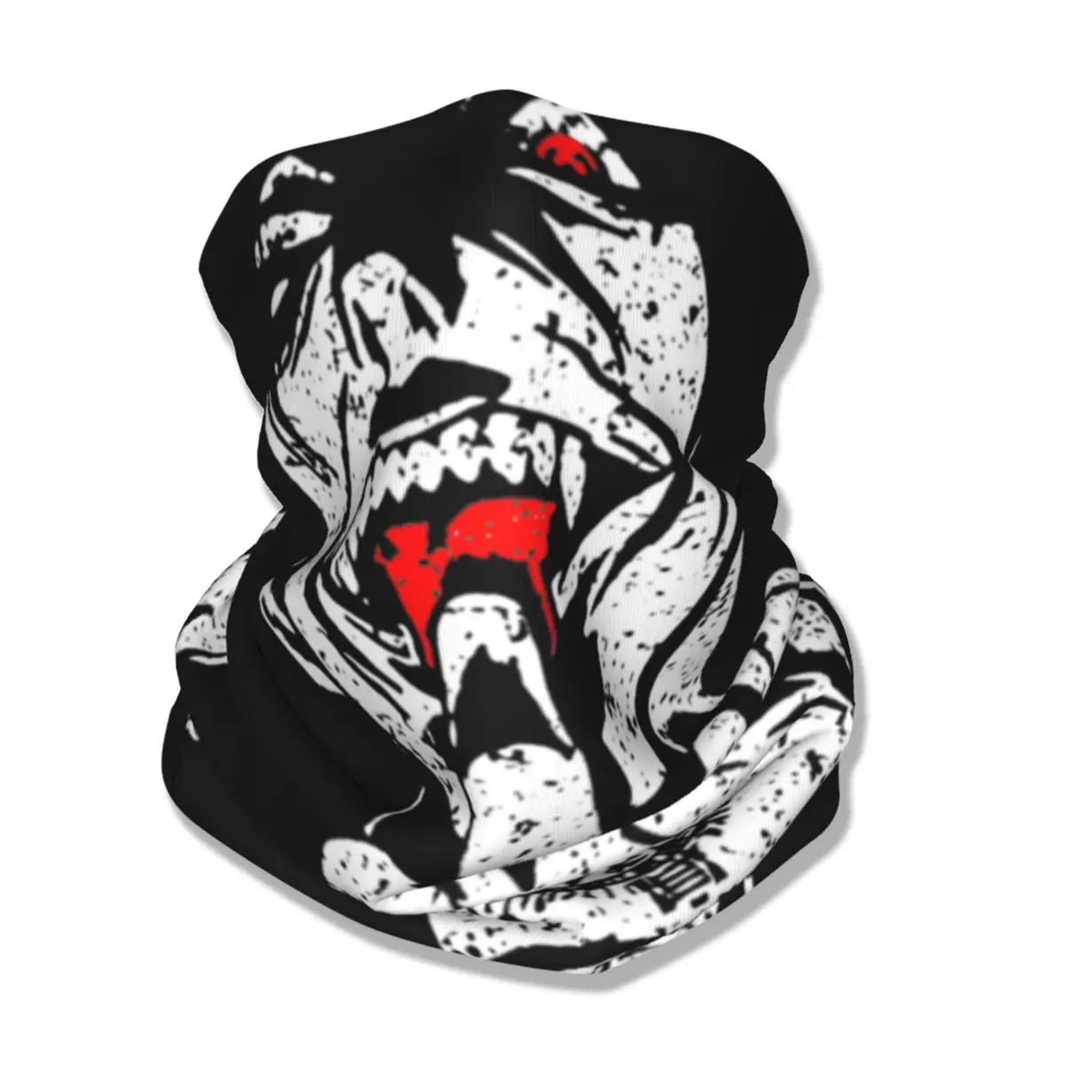 Alucard Hellsing Bandana Neck Cover Printed Anime Vampire Mask Scarf Multifunctional Balaclava Riding for Men Women Adult Winter