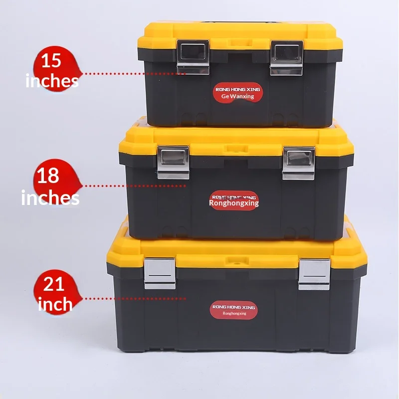 

Прочный металлический ящик для инструментов с замком, портативный органайзер для инструментов, передвижной гаражный шкаф для хранения, большая вместимость