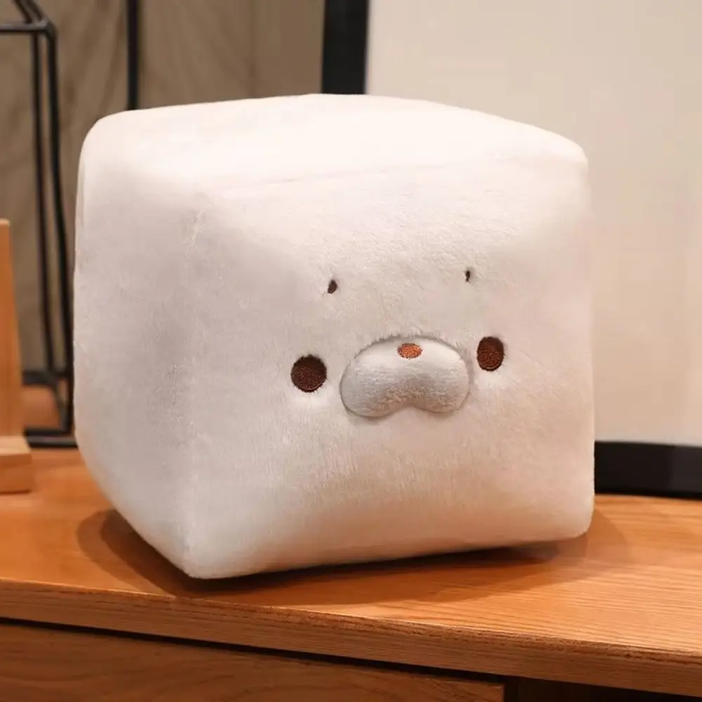 High-quality Tofu Seal Creative Comfortable Square Seal Kawaii Cartoon Cartoon Seal Couple Gift