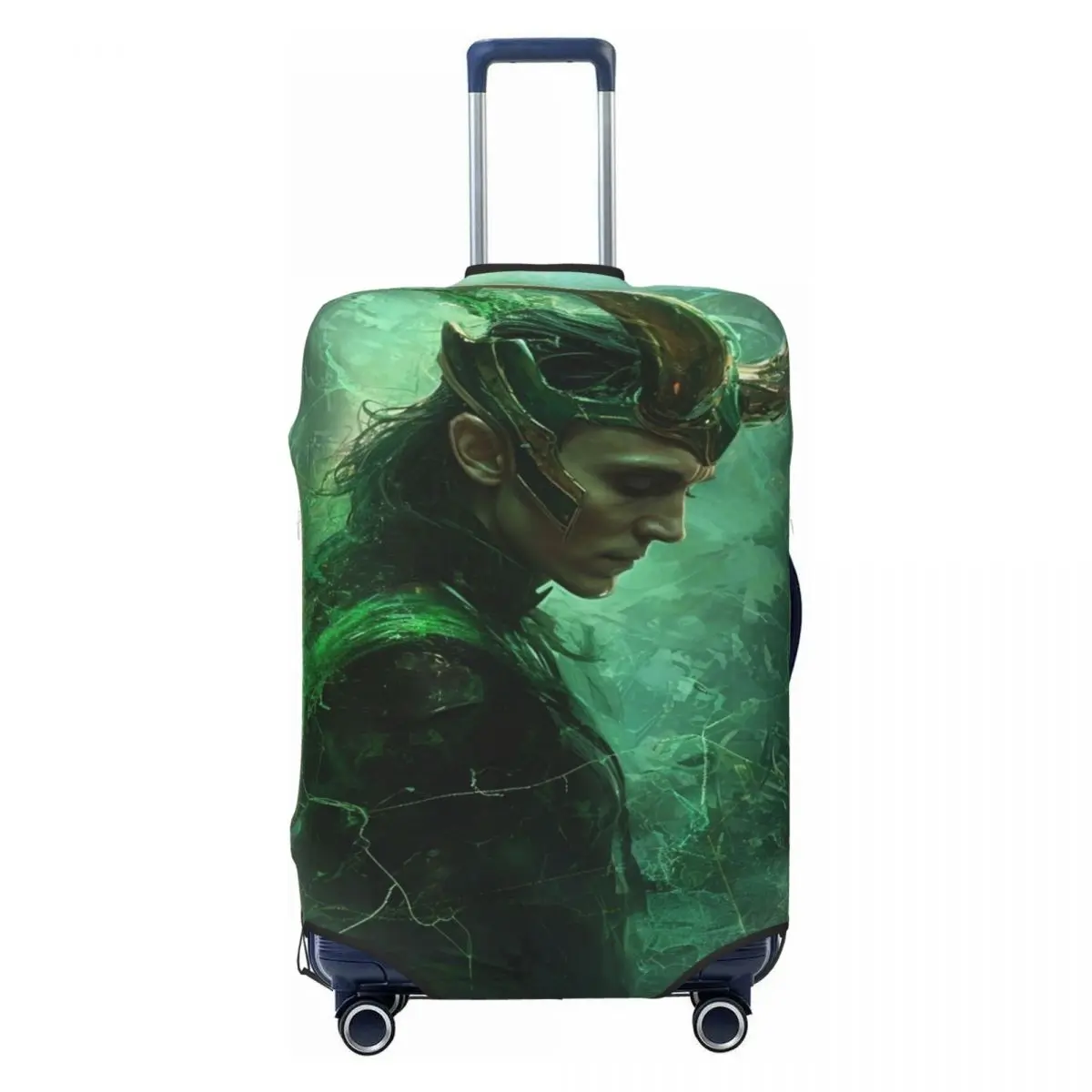 

Custom Loki Movie Suitcase Cover Elastic Luggage Protective Covers for 18-32 inch