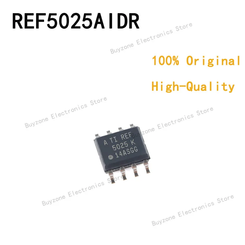 

10PCS/LOT 100% quality original REF5025AIDR SOIC-8 V-Ref Precision 2.5V 10mA 8-Pin SOIC T/R