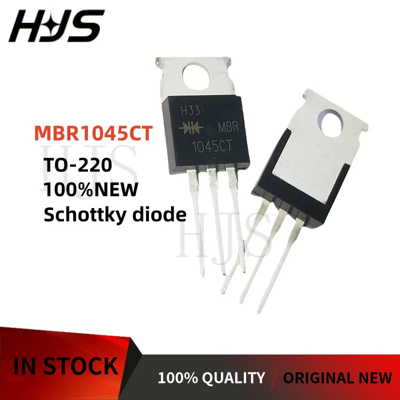 10Pieces 100%NEW MBR1045CT MBR1545CT MBR2045CT MBR3045CT MBR 1045CT 1545CT 2045CT 3045CT TO-220 In stock