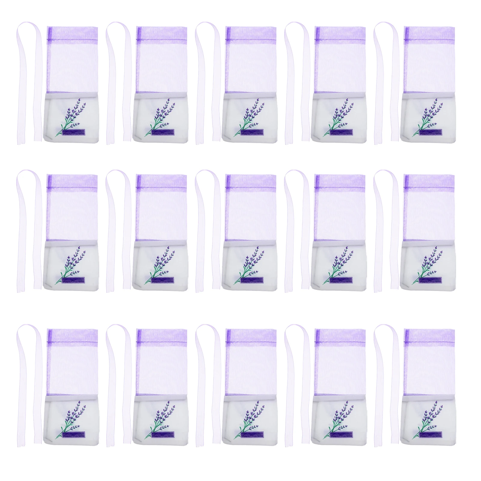 

25pcs Lavender Bags Small Empty Sachets for Wedding Favors Gifts Candy Drawstring Organza Cotton Storage Scented Clothes