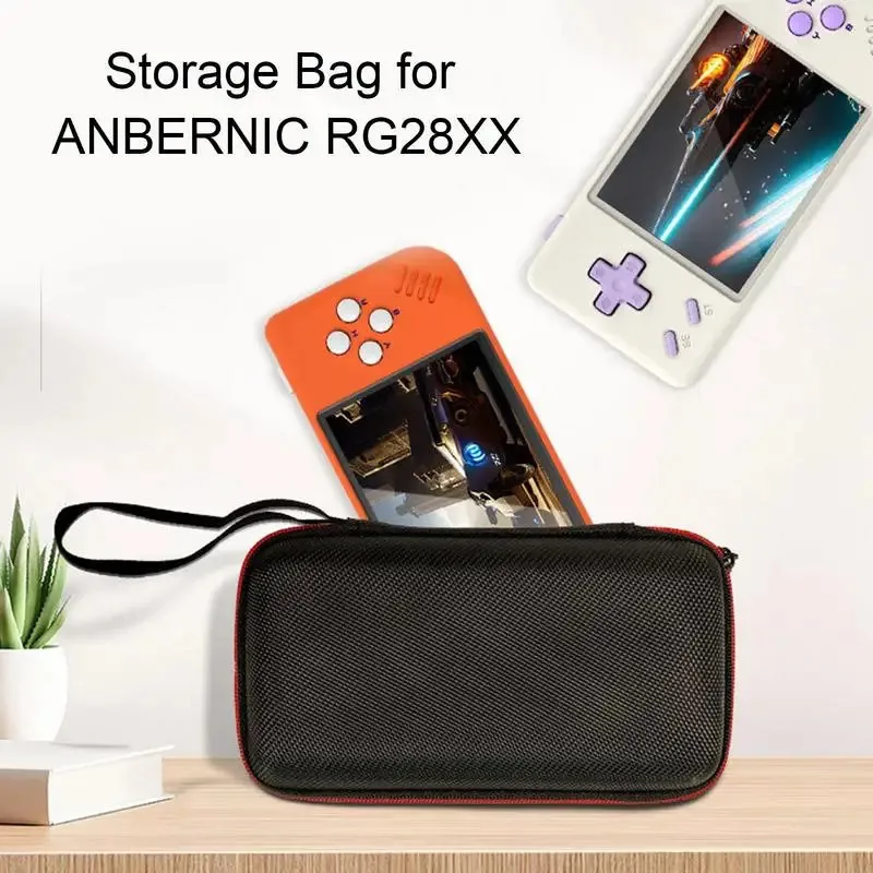 

ForANBERNIC RG28XX Console Storage Bag Portable Game Console Storage Case Shockproof Anti-Scratch Bag Accessory For Protection