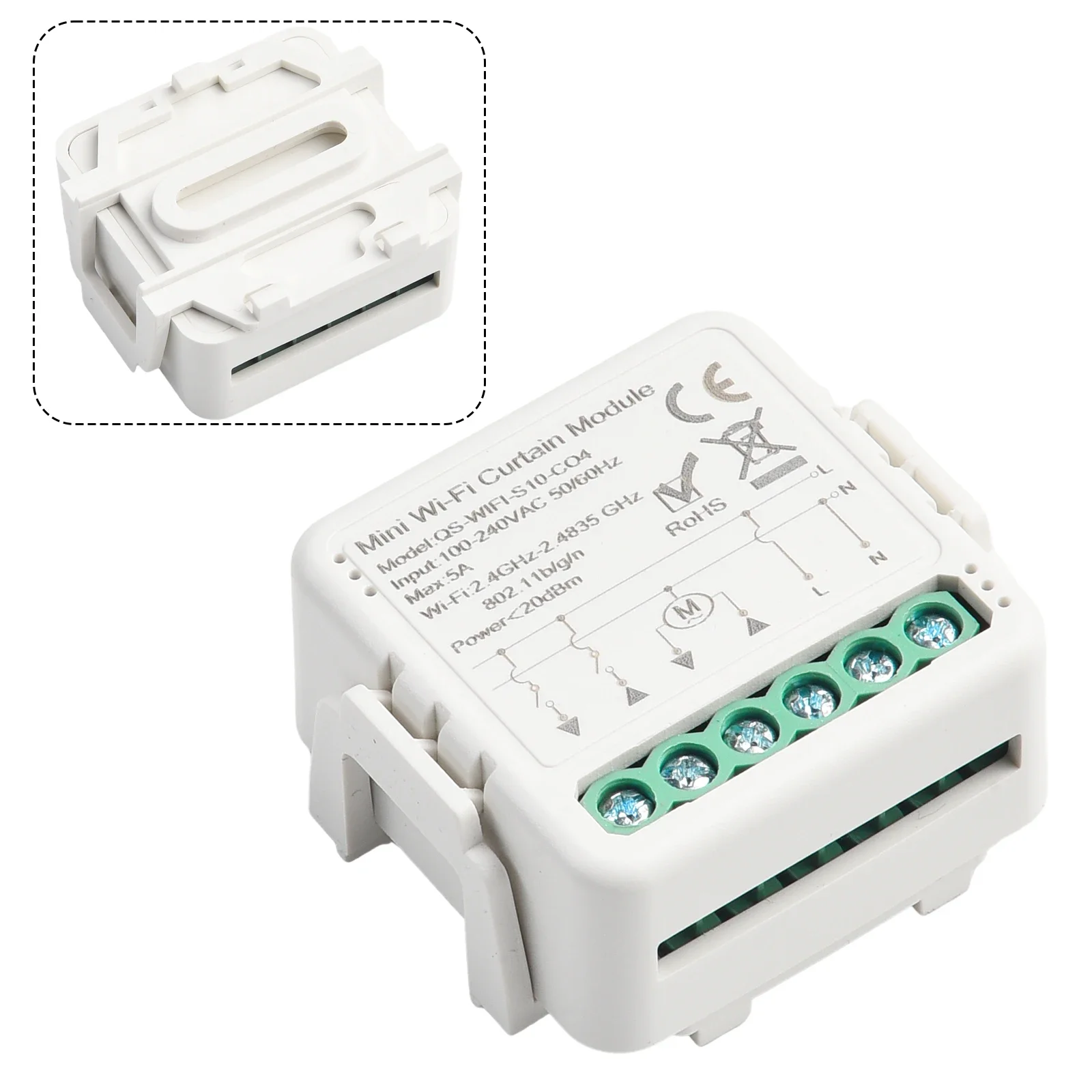 For Tuya WiFi Zigbee- Smart Curtain Switch Module Connect Roller Blinds Shutter Electric Motor Work With Alexa-Google Home   New