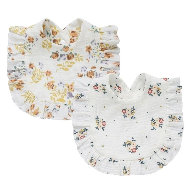 مريلة تغذية للرضع J15U مريلة لحديثي الولادة من LotusLeaf مريلة مستلزمات الأطفال #4