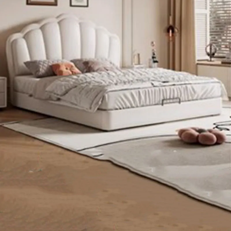Lounge Letto trasparente Estetico unico Morbido economico Simpatico salone pigro Letto confortevole Camas De Casal ergonomico Mobili salvaspazio