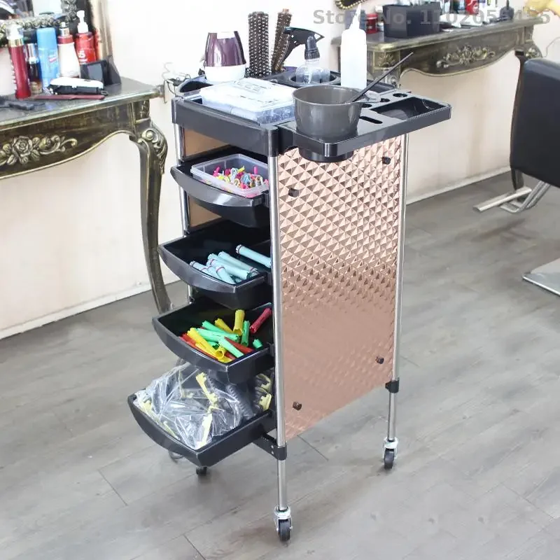 

Hair salon hairdressing trolley ironing dyeing trolley barber shop stylist carrello portaoggetti hair salon furniture GY50GP