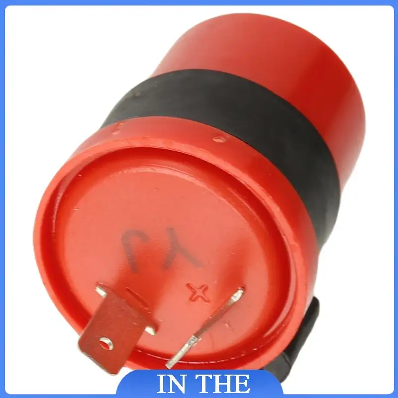 Off road motorcycle accessories 12V red circular buzzer flasher electrical components