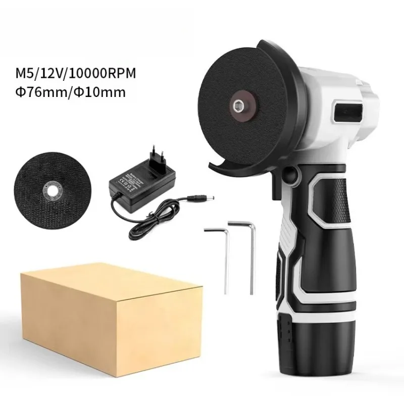 고품질 핸드헬드 앵글 그라인더 7000 RPM 전기 연마 무선 미니 절단기 가정용 충전식