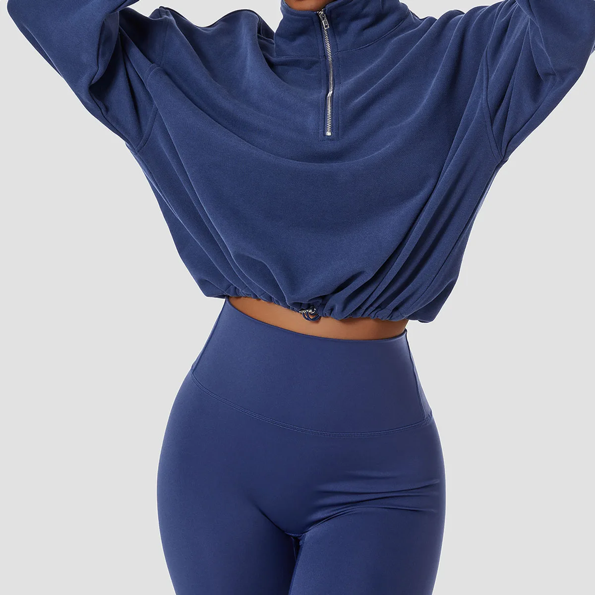 Long-sleeved Sweatshirt Women Casual Fashion Pullover Coat Jackets Fitness Sports Sweater Female Outdoor Running Loose Yoga Tops