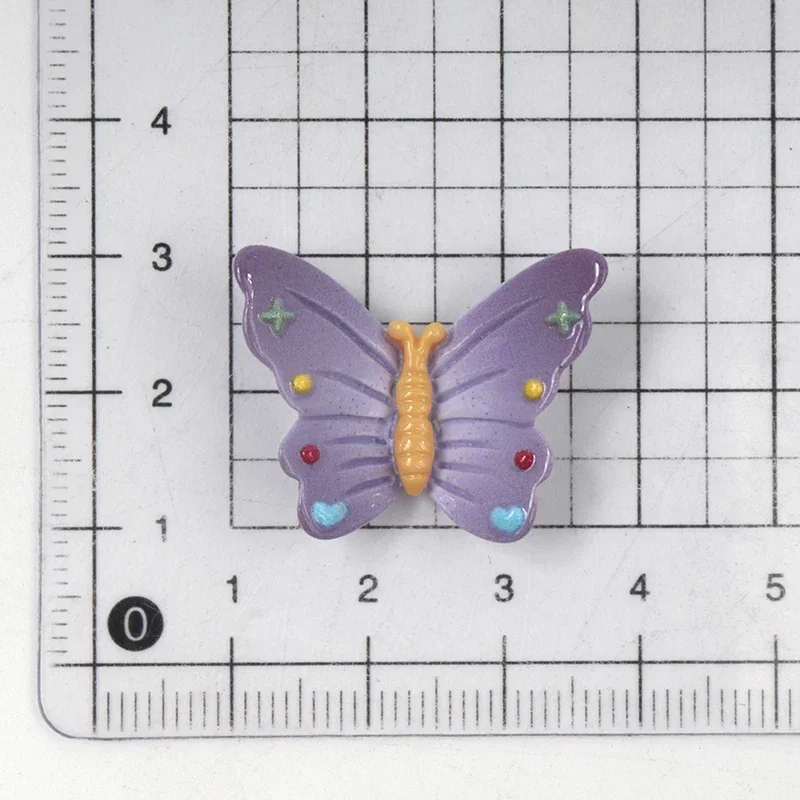 10/100Pcs Resin accessories Bees Butterflies Snails Dragonflies Series patch Scrapbook DIY Children Jewelry Hairpin Phone Case