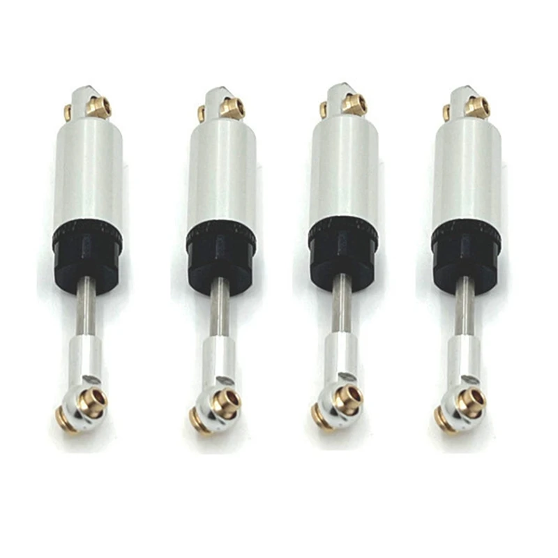 4PCS Hydraulic Shock Absorber For MN 1/12 D90 MN82 LC79 MN78 For WPL 1/16 C14 C24 C34 C44 RC Car Upgrades Part