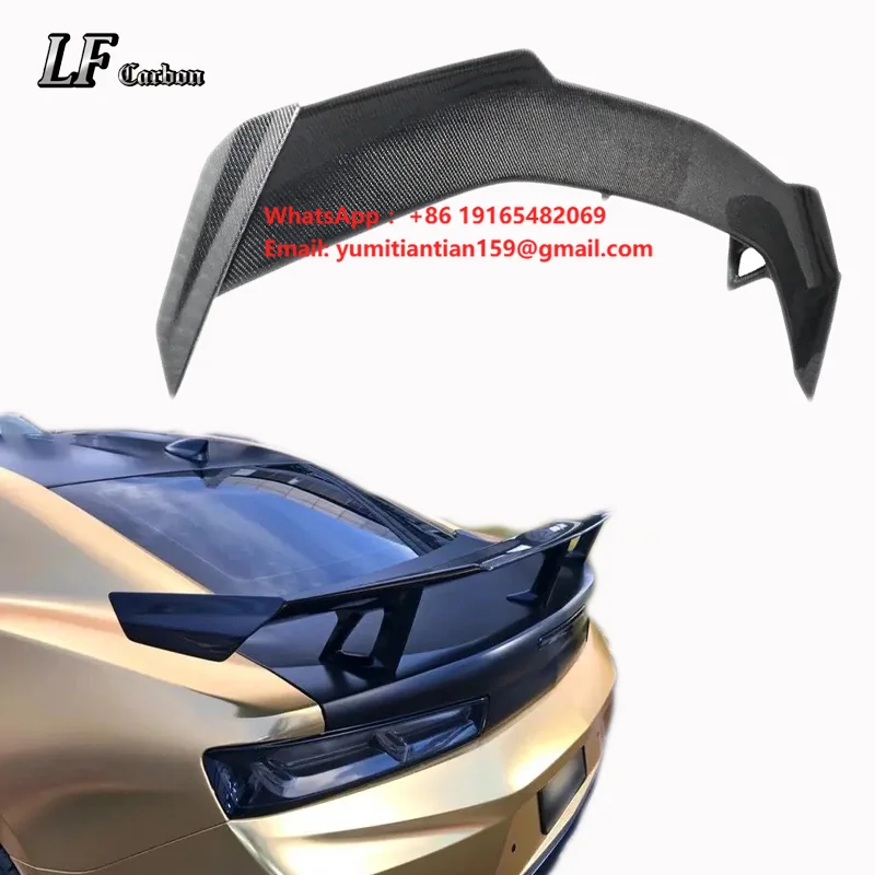 Suitable for Chevrolet Camaro 2016-2018 High Quality Carbon Fiber Rear Wing