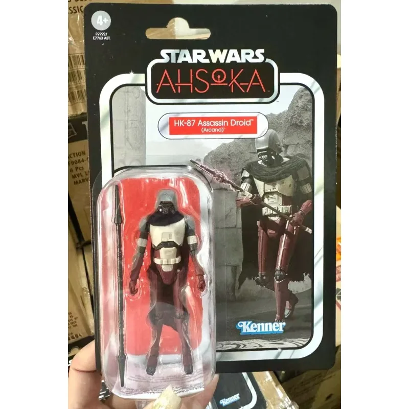 Nouveau Original Hasbro Star Wars 3.75 pouces Ahsoka TV drame HK-87 figurine jouets modèle cadeau