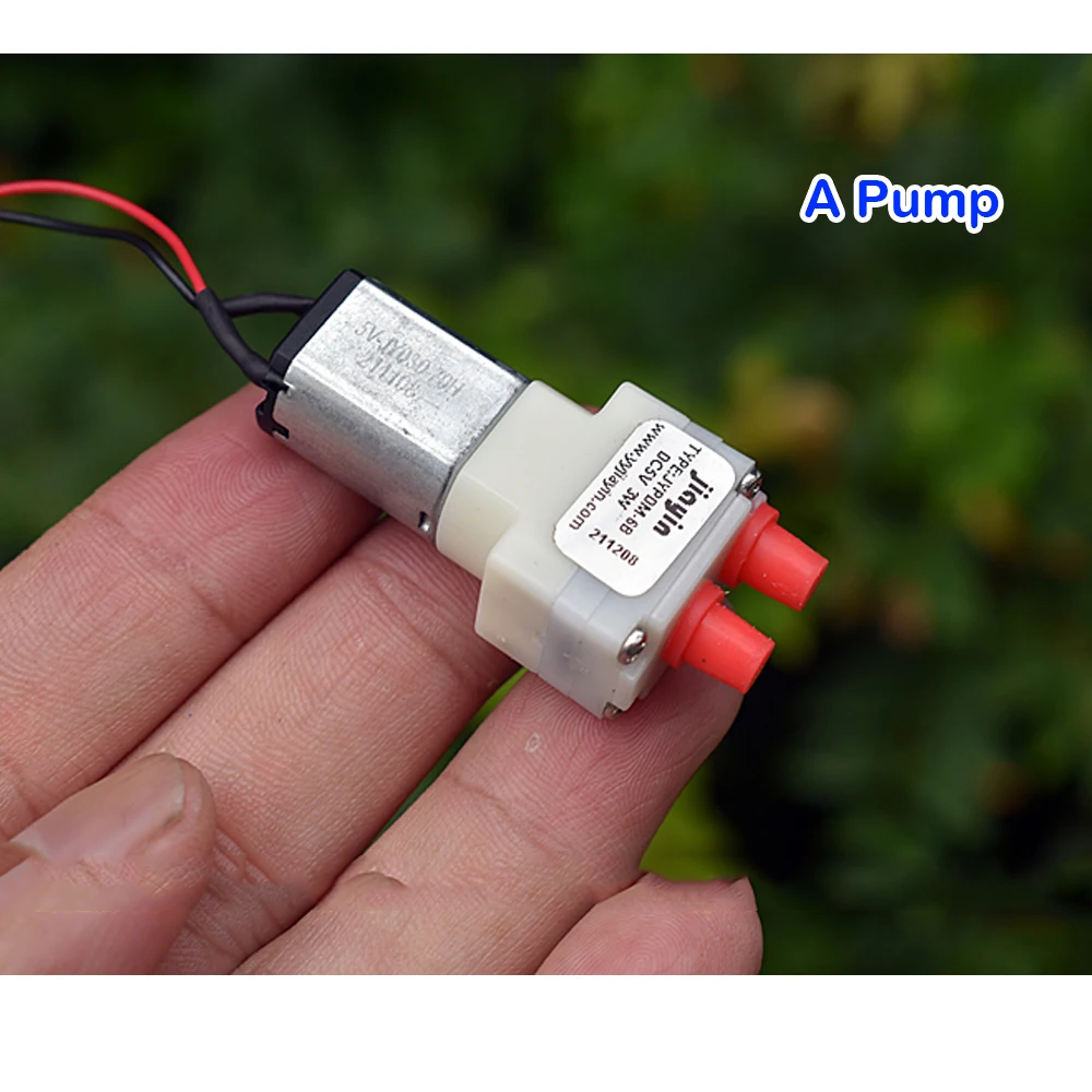 Mini 030 Motor Water Pump Micro Diaphragm Pump DC 5V-6V Self Priming Pump Vacuum