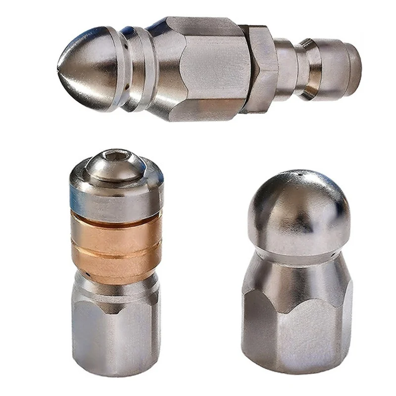 Water Jet High Pressure Sprayer Nozzle CleanSewer Durable Design  JetNozzle.1/4inch Quickly Connector