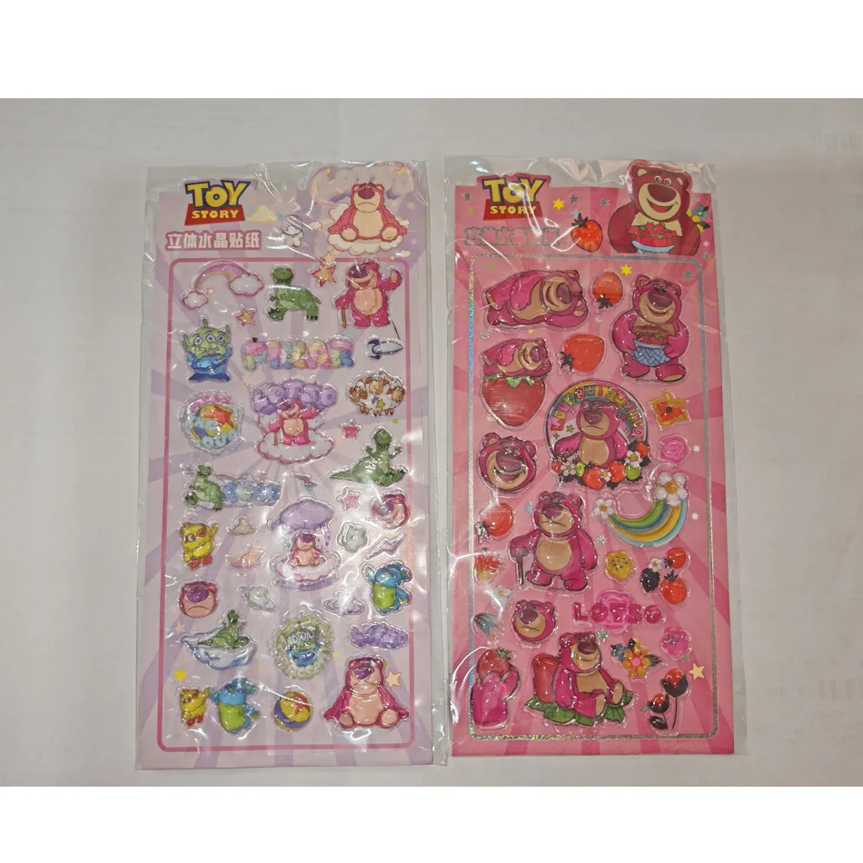 귀여운 릴로&스티치 3D 크리스탈 스티커 창의적인 주토피아 학생 보상 다이아몬드 스티커 휴대폰 케이스 장식