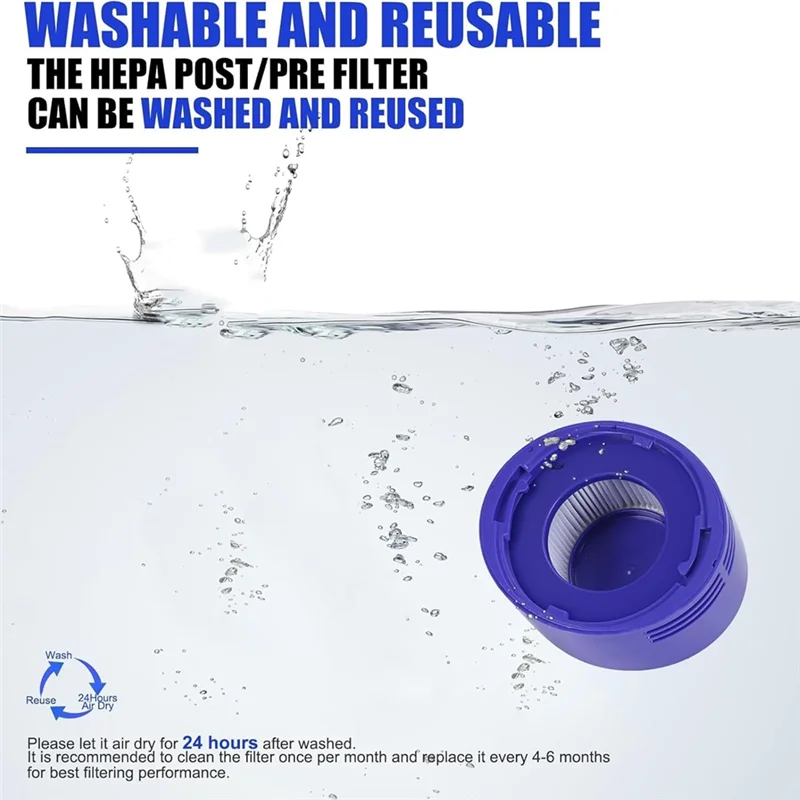 B83B-صندوق الغبار مع قطع غيار الفلتر لدايسون V7 V8 SV10 SV11 ملحقات المكنسة الكهربائية صندوق العلب #3