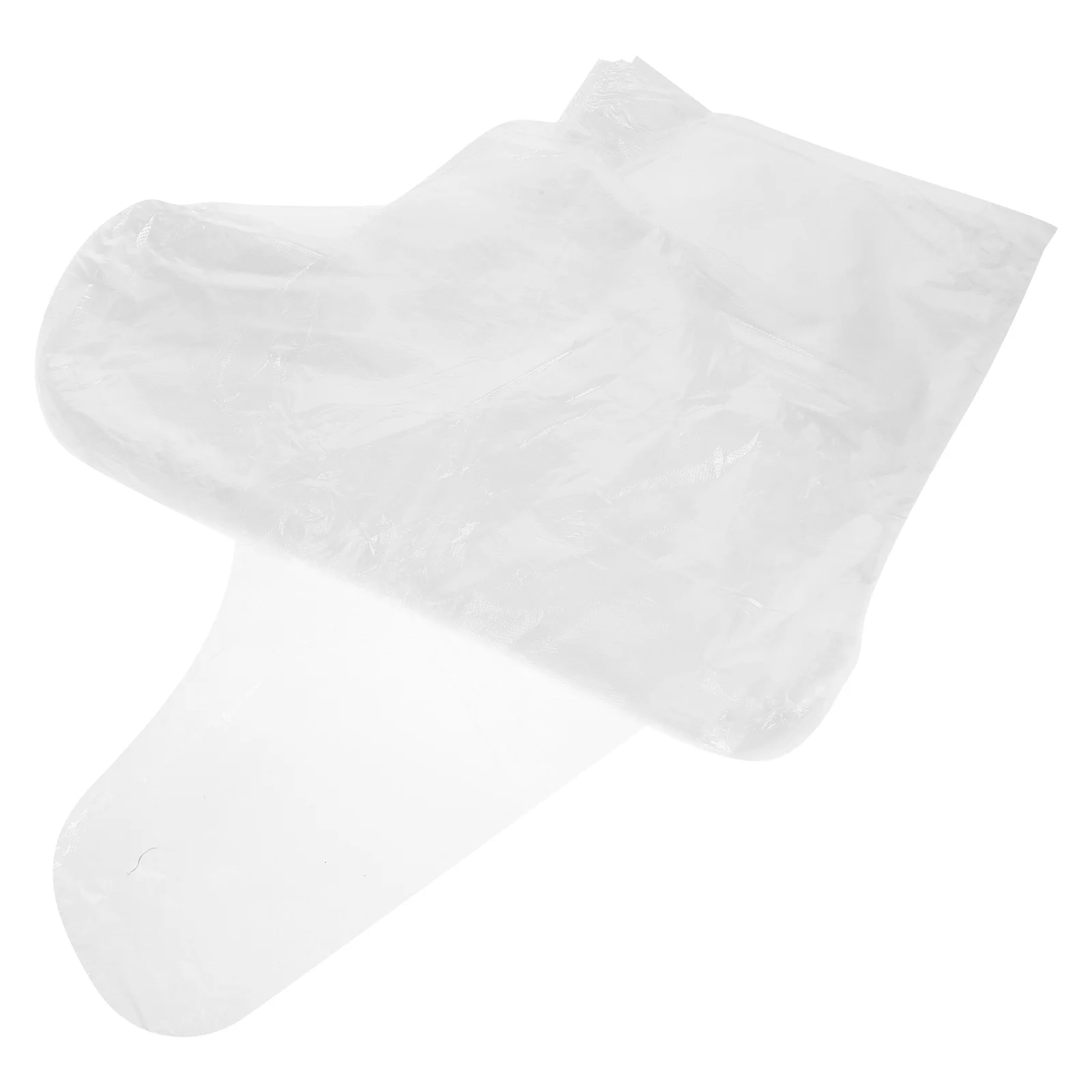 200Pcs Disposable Foot Covers Large Wide Transparent for Paraffin Treatment Hot Wax Therapy Disposable Foot Cover