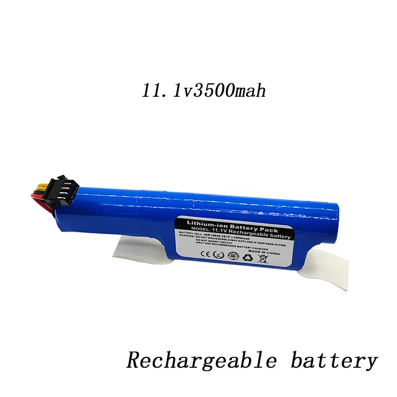 Wiederaufladbare Batterien 10,8 V 11,1 V 2600 mAh 3200 mAh Li-Ionen-Akku Raymond Staubsaugerroboter RV-R150 RV-R151 Vileda VR201 Petpro
