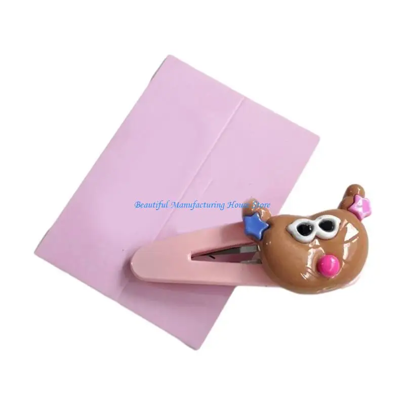 E56A lalki z kreskówek spinka do włosów gumka do włosów żywiczne spinki do włosów dla kobiet prezent akcesoria do włosów