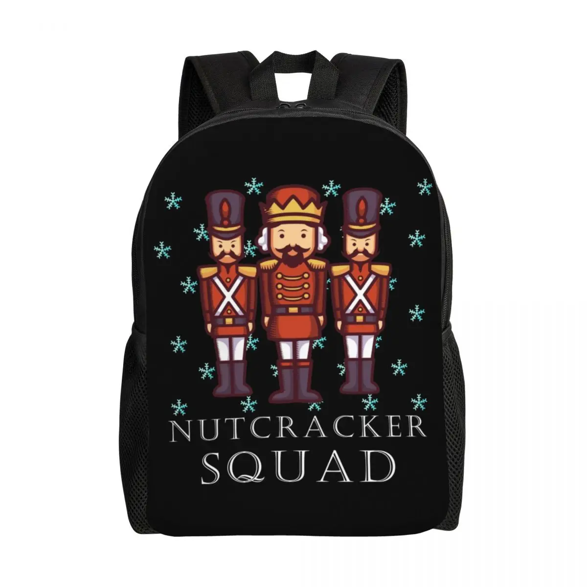 

Nutcracker Squad Ballet Dancer Ballerina Gift Laptop Backpack Casual Bookbag for School College Student Xmas Nutcrackers Bag