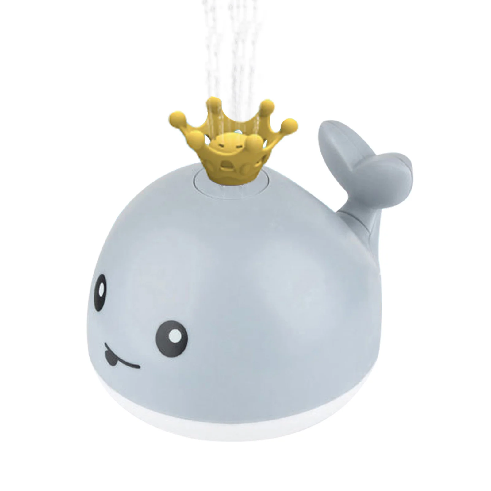 

Electric Cartoon Whale Flashing Ball Water Squirting Sprinkler Baby Bath Toy LED Toys Ball Sprinkler Baby Bath Shower Kids Toys