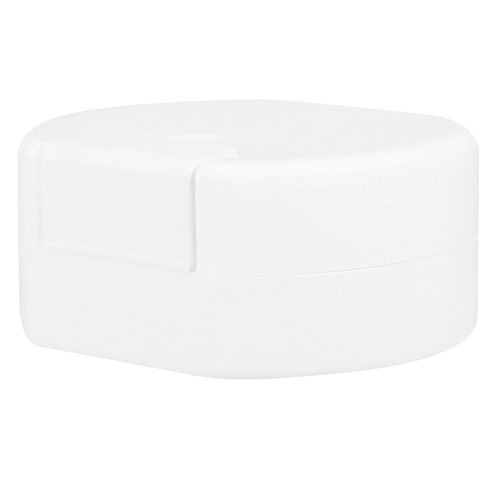 

Portable Box Waterproof Travel Soap Dish Locking Buckle Sealed Soap Holder For Gym Outdoor Bathroom (White)