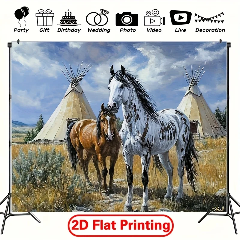 2D plane, 2D plane - polyester photography backgrounds and party banners for domestic life scenes in the United States